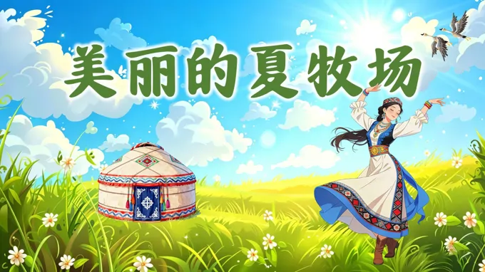 三年级下册音乐人教第三单元《美丽的夏牧场》ppt课件（教案）