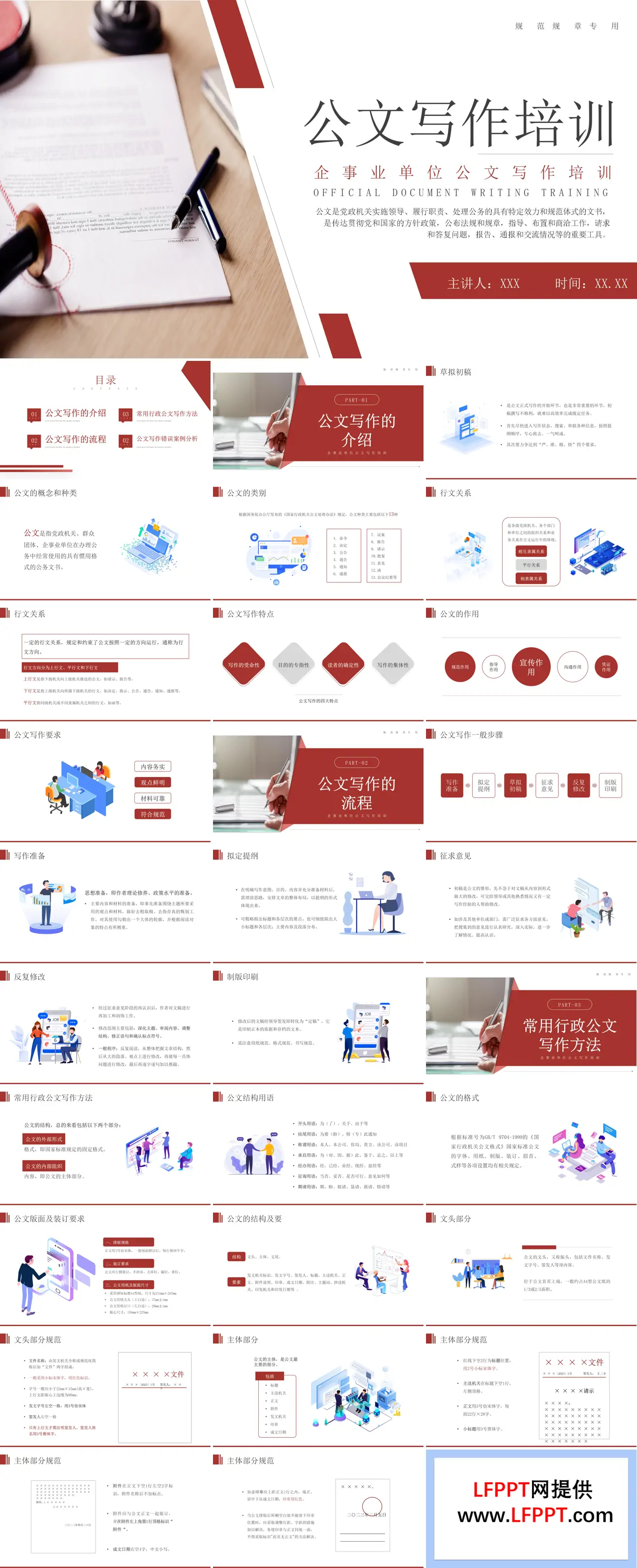 事业单位公文写作培训PPT课件
