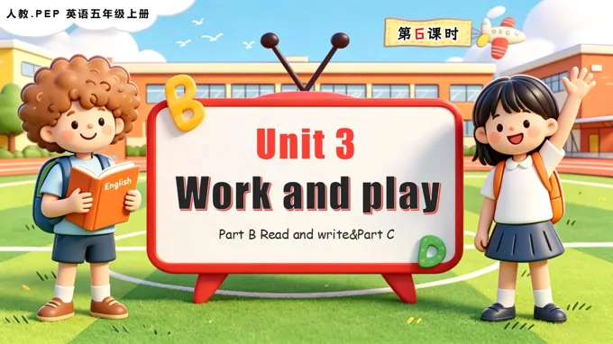 Unit 3 第6课时 Part B Read and write Part C 英语人教PEP版五年级上册（含教案+学习任务单+分层作业）