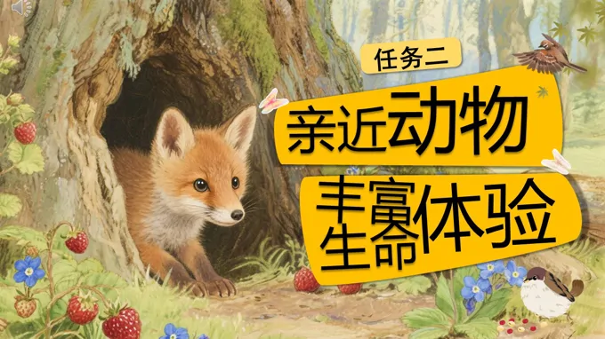 《任务二：亲近动物，丰富生命体验》部编语文七年级上册PPT课件含教案